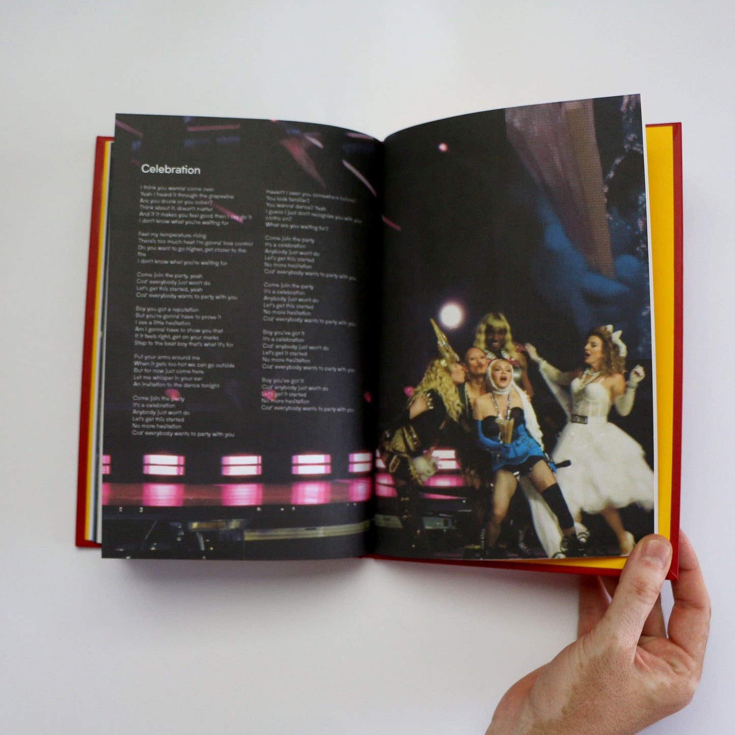 Lyric Book Madonna - The Celebration Tour
