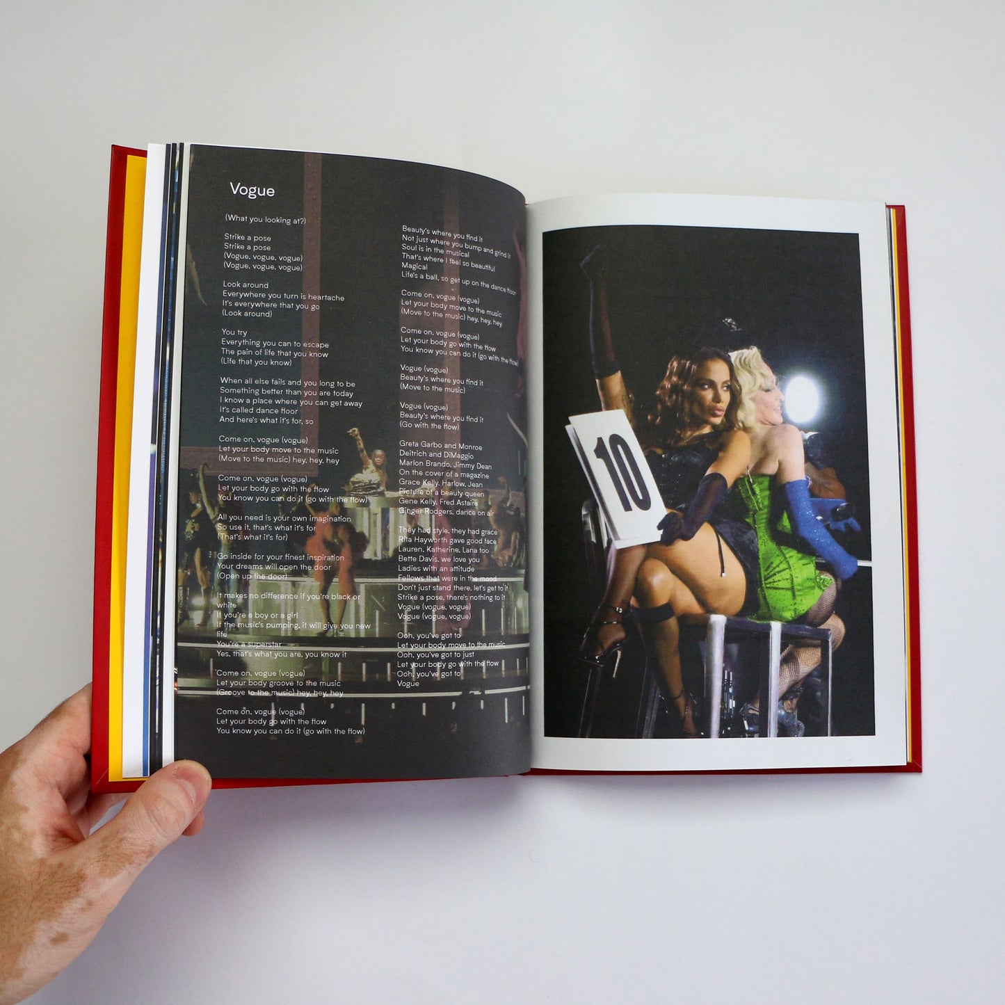 Lyric Book Madonna - The Celebration Tour