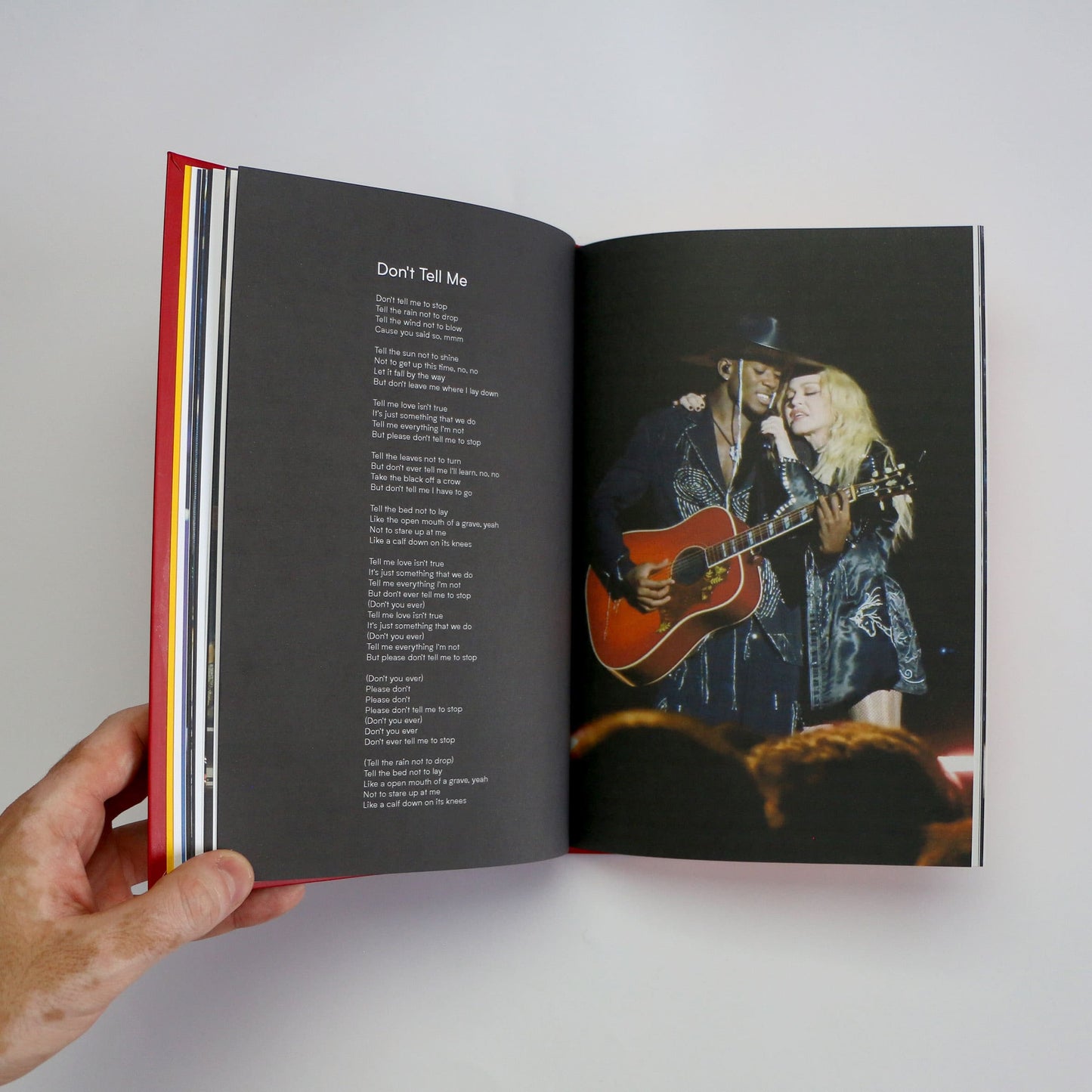 Lyric Book Madonna - The Celebration Tour